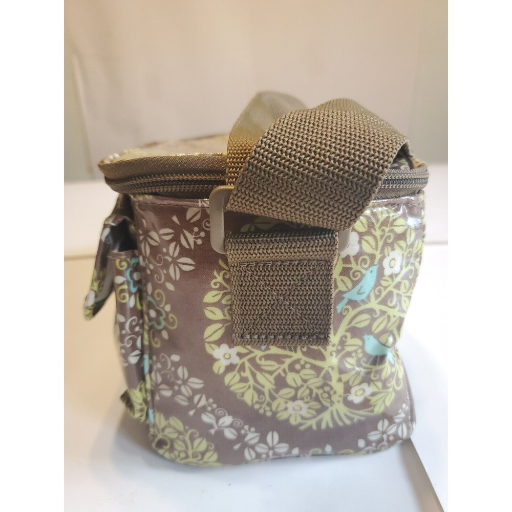 Brown and Green Patterned Crossbody Bag - Unbranded - Picture 8 of 12